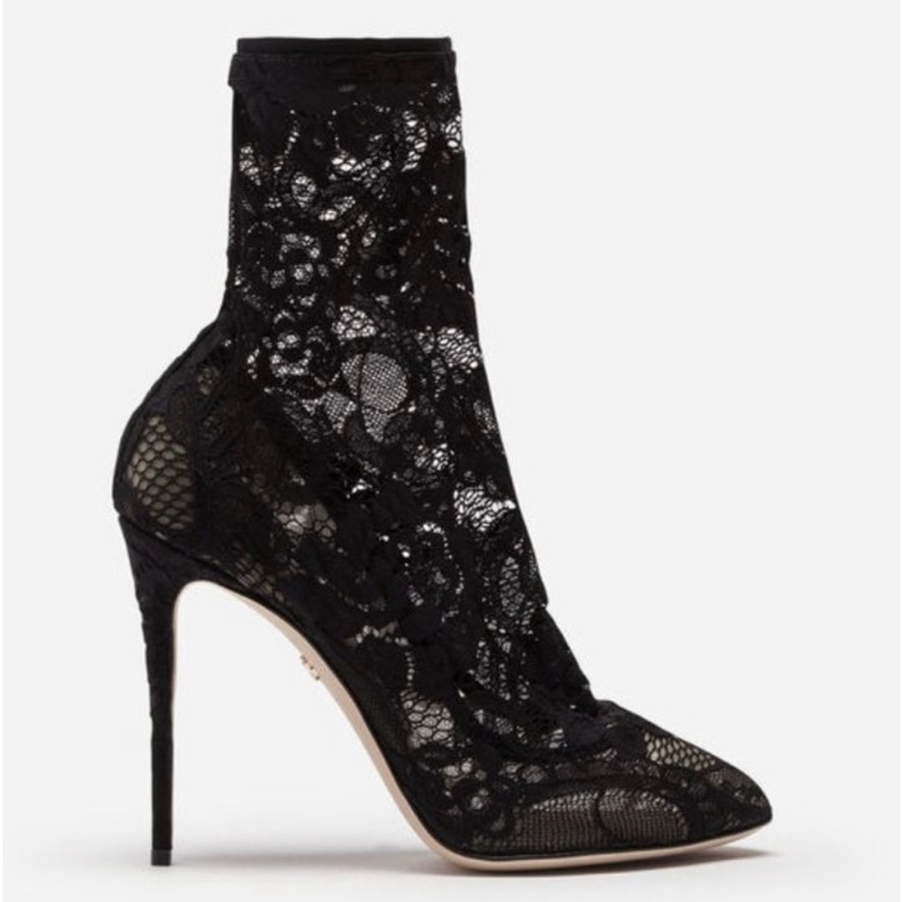 Dolce & Gabbana lace heels